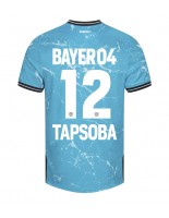 Bayer Leverkusen Edmond Tapsoba #12 Kolmaspaita 2023-24 Lyhythihainen